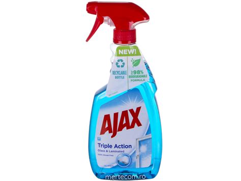 Detergent Geamuri Ajax Floral Fiesta Ml Triple Action Mertecom Ro