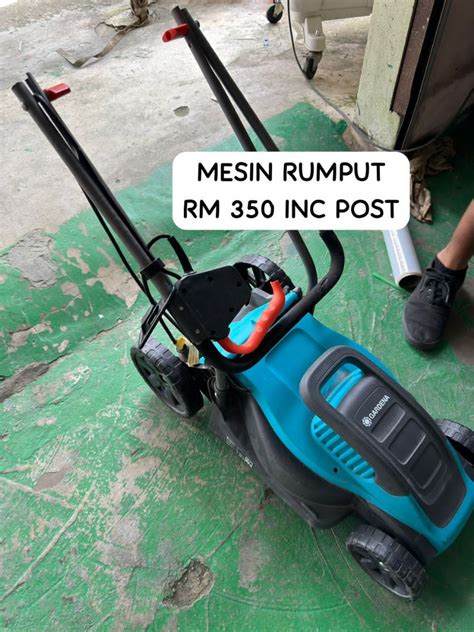 Mesin Rumput Furniture Home Living Gardening Grass Mowers