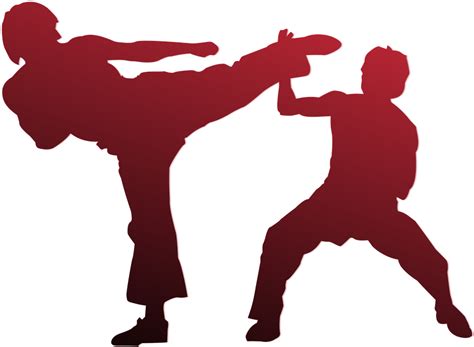 Japanese Martial Arts Karate Self Defense Shotokan Karate Silhouette