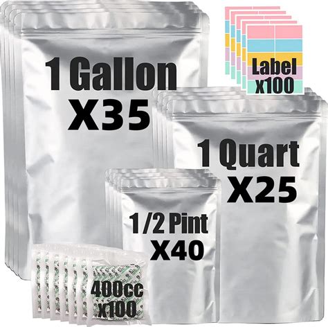 Custom Wholesale Mylar Bags Food Storage Resealable Stand Up Ziplock