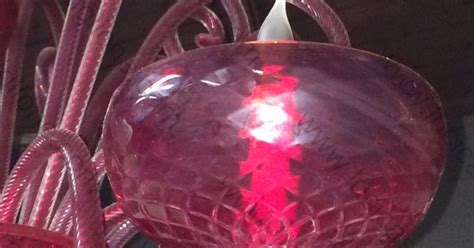 Signoretto Ruby Red Murano Spare Parts For Chandeliers Chandeliers