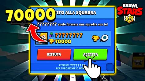 TROPPO FORTE 70000 COPPE Su BRAWL STARS YouTube