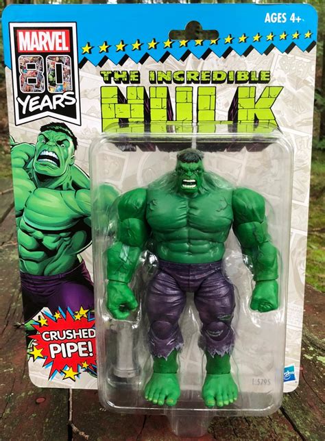 Review Sdcc Marvel Legends Exclusive Hulk Vintage Figure