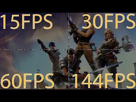 Fortnite Fps Vs Fps Vs Fps Vs Fps Youtube