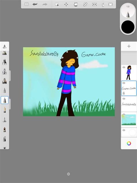 Collab Frisk Remake From First Post Undertale Comics And Art Amino