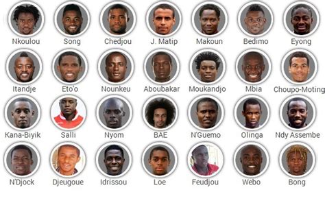 Cameroon 2014 FIFA World Cup Squad: Player-by-Player Guide | News ...