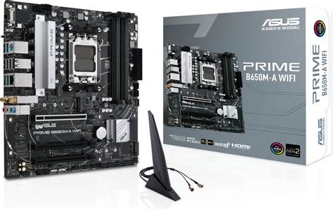 ASUS PRIME B650M A WIFI AM5 Micro ATX Motherboard AMD B650 Chipset 4