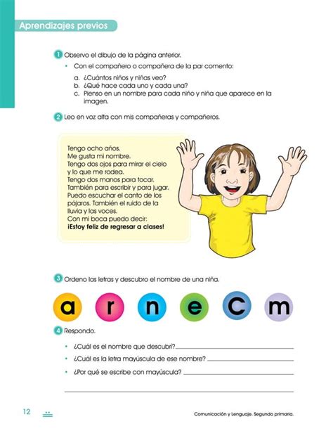 Texto Comunicaci N Y Lenguaje Do Grado Primaria Mineduc Ppt