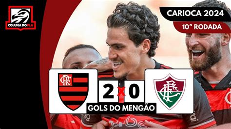 FLAMENGO 2x0 FLUMINENSE GOLS DO MENGÃO NARRAÇÃO RAFA PENIDO