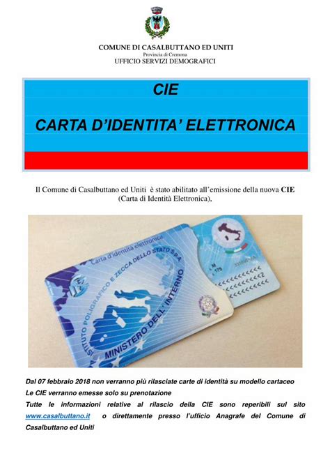 PDF CIE CARTA DIDENTITA ELETTRONICA CARTA DIDENTITA