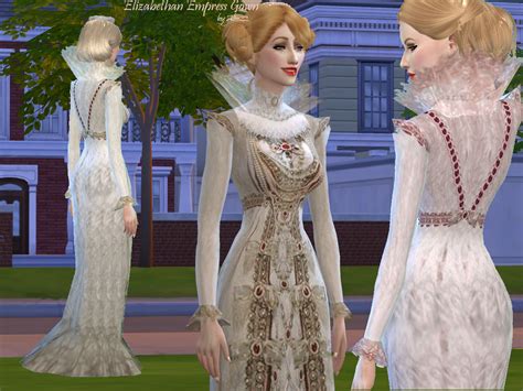 Mythical Dreams Sims 4 Elizabethan Times Empress Gown