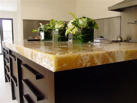 Stunning Onyx Countertops Unique Kitchens With Great Visual Appeal