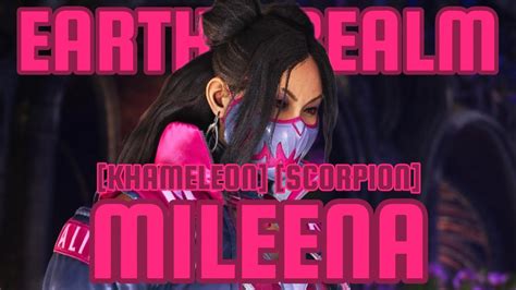 EARTHREALM MILEENA Mileena Kombat League Gameplay YouTube