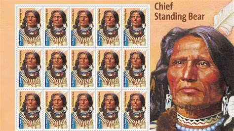 Chief Standing Bear S Fight For Freedom Honored With USPS Forever Stamp