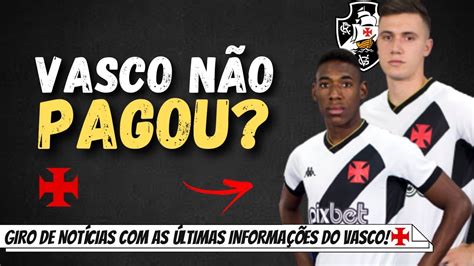 Muito Grave Essa Not Cia Me Deixou Preocupado Vasco Precisa Se