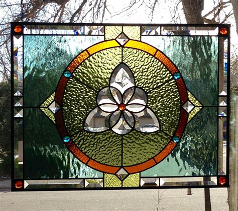 Tri Circle Celtic Stained Glass Panel Delphi Artist Gallery Celtic Stained Glass Stained