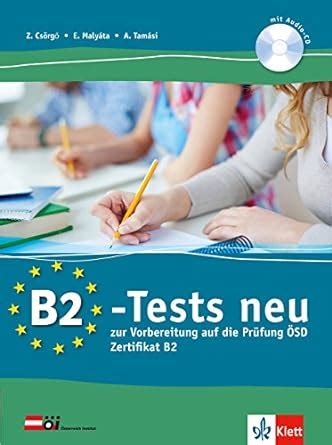 B2 Finale Vorbereitungskurs Zur OeSD Prufung B2 Tests Mit Audio CD