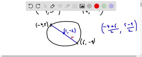 Solved We Can Find An Equation Of A Circle If We Know The Coordinates Of The Endpoints Of A