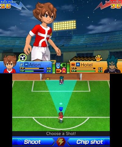 Inazuma Eleven Go Chrono Stones Thunderflash Wildfire Screenshots