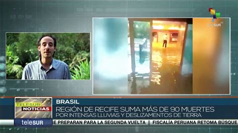 Jair Bolsonaro Visita Zonas Afectadas Por Fuertes Lluvias En Brasil Y