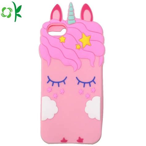 Customized Design 3d Silicone Cartoon Phone Case Okspc 0001 Oksilicone China Manufacturer