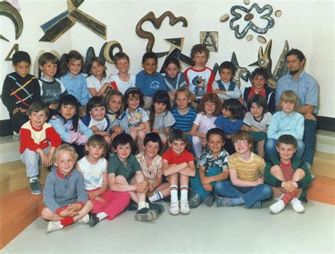 Photo De Classe CE1 1986 1987 De 1987 Ecole Jules Ferry Loriol Sur