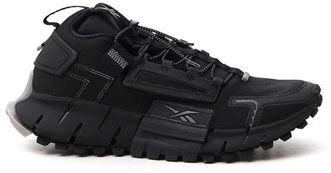 Reebok Zig Kinetica Edge Sneakers in Black for Men | Lyst