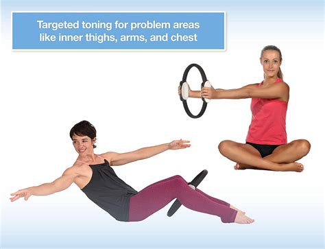 Aeropilates Magic Circle Fitness Ring For Mat And Reformer Workouts