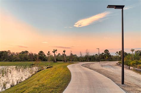 A Premium Solar Lighting Solution For The Wellen Park In Florida