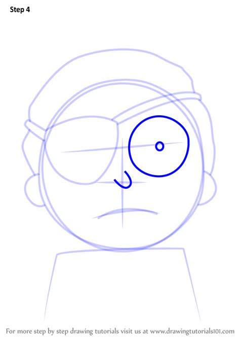 How To Draw Morty Step By Step At How To Draw