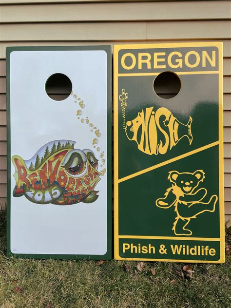 Phish Bend Oregon Oregon Ducks Style Phish Dancing Bear Sign Custom