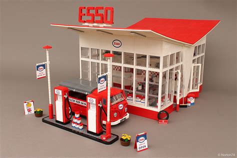 Lego Bp Gas Station