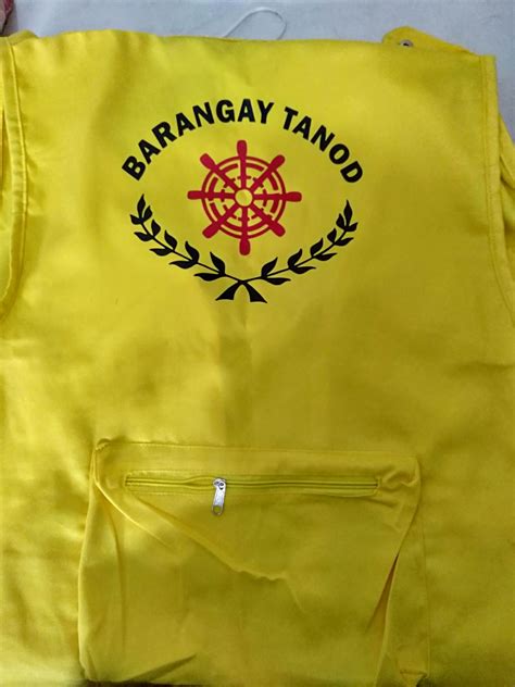 Barangay Tanod Vest With Name With Print Lazada Ph