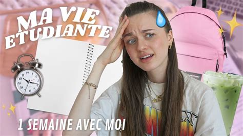 UNE SEMAINE DANS MA VIE D ETUDIANTE A PARIS YouTube