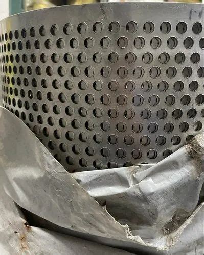 Hot Rolled Round Stainless Steel Perforated Sheet For Industrial Material Grade SS304 At