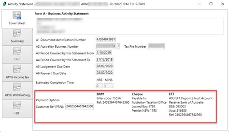 Ato Payment Options Online Help