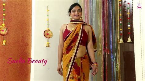 Saree Draping In Very Easy Steps How To Wear A Saree Perfectly In