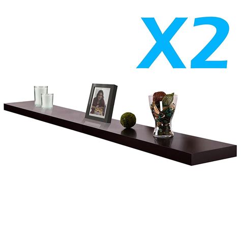 Black Floating Wall Shelves