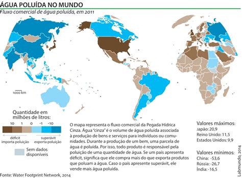 Água poluída no mundo Labmundo