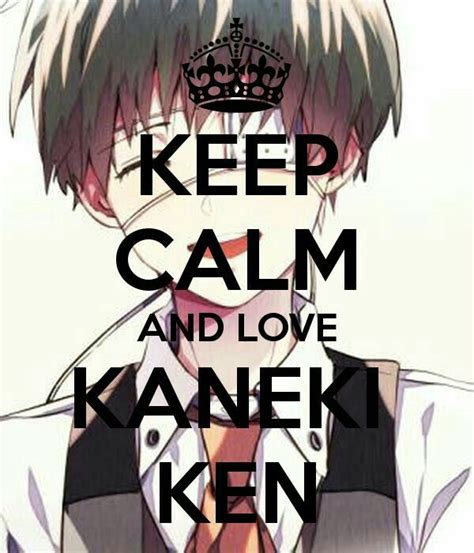 Kaneki Ken Keep Calm Wallpaper Tokyo Ghoul Fan Art Secret Lovers