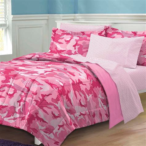 Pink Camouflage Bedding Sets Pink Bedding Comforter Browning Set