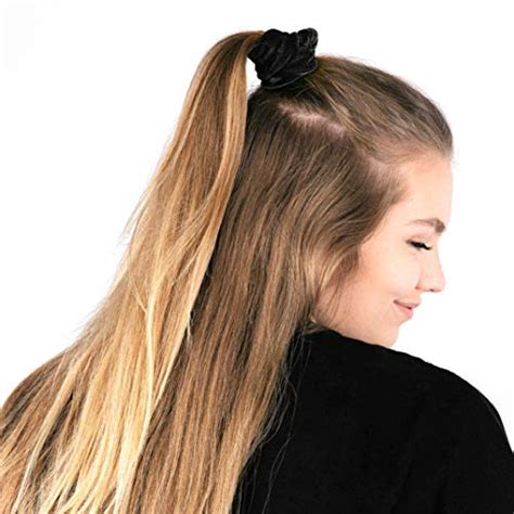 HARLOW Designer Velvet Scrunchies For Hair Big Scrunchies Velvet Packs