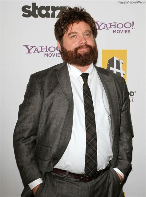 Before And After Zach Galifianakis Weight Loss On Display At First Red