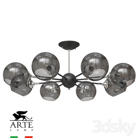 Arte Lamp Om A2708pl 8bk Pendant Light 3d Model