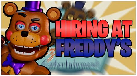 FNaF Blender Animation 1 5 NOW HIRING AT FREDDY S SHORT YouTube