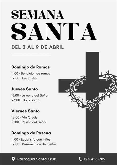 Página 8 Plantillas de plantillas semana santa gratis y