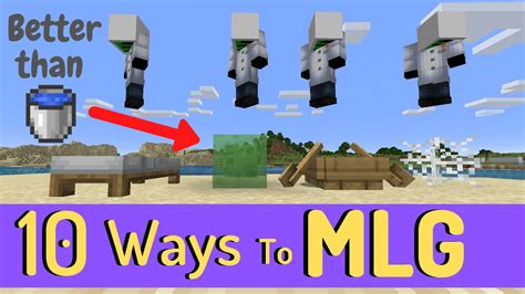 10 Ways To MLG In Minecraft YouTube