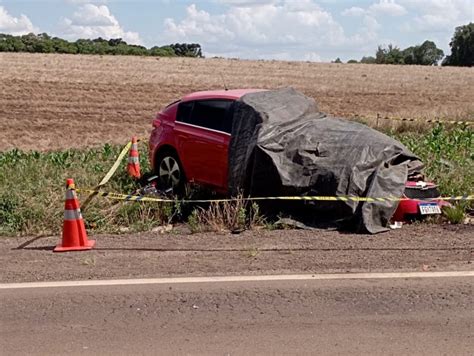 Colisão frontal deixa um morto e três feridos na BR 285 em Mato