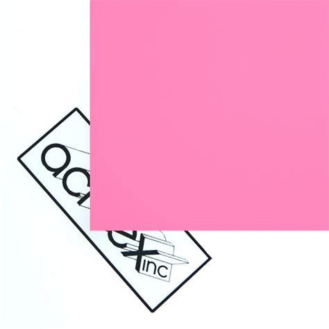 Acriglas Bright Pink Acrylic Sheet Acrilex