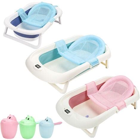 Hengda Baignoire Pliable Pour B B Avec Bouchon De Vidange